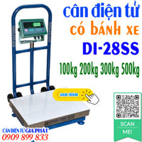 Cân điện tử có bánh xe DI-28SS 100kg 200kg 300kg 500kg