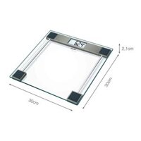 Cân điện tử đặt tại phòng tắm Beurer GS11