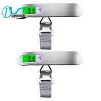 Cân Điện Tử Di Động Kỹ Thuật Số LCD Treo Cân Vali Du Lịch Túi Hành Lý Cân Trọng Lượng Cân Bằng Dụng Cụ