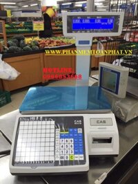 Cân Điện Tử In Tem Mã Vạch Hàn Quốc Cas CL5200