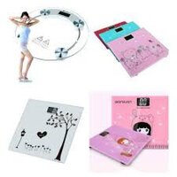 Cân điện tử mặt kính cường lực vuông 180kg