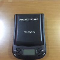 Cân điện tử mini cầm tay FEM (200g/0.01g) dùng cho ngành vàng cân fem series pocket scale (200g/0.01g)