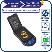 Cân điện tử mini định lượng 0.01G đến 200G Pocket Scale A7. Cân bỏ túi sạc USB Chính xác cao. Đa dạng đơn vị cân