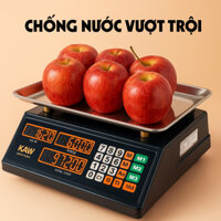 Cân điện tử mini KAW K450 40kg - Cân điện tử tính tiền tự động 2 mặt LED, BH Uy Tín 12 Tháng