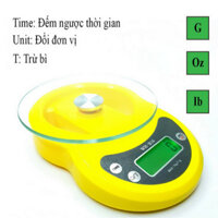 Cân Điện Tử Mini Nhà Bếp 7kg WH - B16 [ Bảo Hành 12Tháng ] Chính Xác Cao