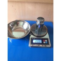 Cân Điện Tử Mini Nhà Bếp XF 03 5kg Full Inox 304 Không Gỉ ( Bảo hành 1 năm )