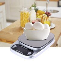 Cân Điện Tử Mini Nhà Bếp Kitchen Scale Tiểu Ly Full Màu 3 Loại 3 5 10Kg Chính xác 01g CDT01