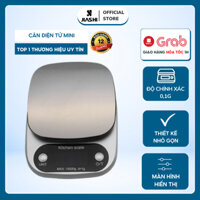 Cân Điện Tử Mini Nhà Bếp DELADEP Kitchen Cân Tiểu Ly Full Màu 3 Loại 3, 5, 10Kg Chính xác đến 0,1g CDT01