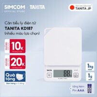 Cân điện tử nhà bếp TANITA KD187 1kg Chính hãng Nhật Bản, Cân nhà bếp 1kg, Cân thức ăn 1kg, Cân thực phẩm 1kg, Cân Nhật, Cân trọng lượng, Cân chính hãng, Cân thực phẩm, Cân thức ăn, Cân tiểu ly điện tử, Cân chính xác, Cân làm bánh