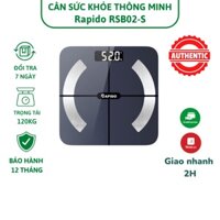 Cân điện tử phân tích cơ thể, cân sức khỏe kết nối Bluetooth thông minh, cân đa năng mặt kính cường lực bảo hành 12tháng