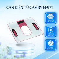 Cân Điện Tử Sức Khoẻ Phân Tích 5 Chỉ Số Cơ Thể, Cân Sức Khoẻ Chính Hãng Camry EF971 Sai Số <0.1kg