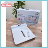 Cân Điện Tử Thông Minh Moaz Bé Bé -MB 022 Kết Hợp Đo Chiều Cao Cân Nặng Cho Bé