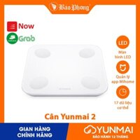 Cân Điện Tử Thông Minh Xiaomi Yunmai Mini 2- 006037- Hàng Chính Hãng