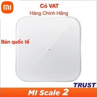 Cân Điện Tử Thông Minh Bluetooth Xiaomi Smart Scale Gen 2–Bác Sĩ Gia Đình,Trợ Lý Sức Khỏe-Chính Hãng