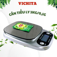 Cân Điện Tử Thực Phẩm Nhà Bếp Mini Kitchen Scale Cân Tiểu Ly 5Kg /1g