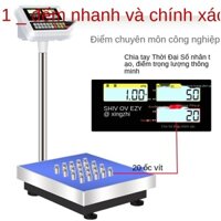 Cân điện tử thương mại Cân đếm chính xác cao 100kg, cân nền chính xác 150 kg Cân điện tử 300kg