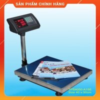 Cân điện tử Tính giá A15E4050 60kg,100kg,150kg,200kg,300kg Size đĩa 400*500mm(có video hướng dẫn hiệu chỉnh sai số cân)