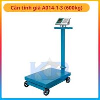 Cân điện tử tính giá có bánh xe 600kg A014-1-3