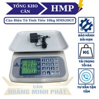 Cân Điện Tử Tính Tiền 20kg HMS20GT | Nhỏ Gọn, Phím Tiếng Việt | Cân Bán Hàng | Hoàng Minh Phát