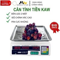 cân điện tử tính tiền 40 kg 5 g hiển thị 2 màn hình trước sau lưu 7 mức giá sản phẩm