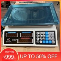 Cân Điện Tử Tính Tiền  40kg, bền bỉ - chính xác - tiện lợi - Cân Bán Hàng Tiếng Việt