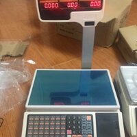 Cân điện tử tính tiền in hoa don kết nối máy tính