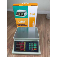 Cân điện tử tính tiền QUA 839, Mức cân 30kg độ đọc 5g, cân tính tiền hiện đại chính xác