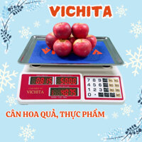 Cân điện tử VICHITA 40kg/5g - V368, Cân tính tiền điện tử bán hàng hoa quả, thực phẩm, nông sản khô