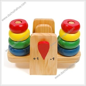 Cân đồ chơi chia vạch