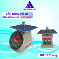 Cân đồng hồ điện tử tính tiền QUA - Q1 ( 60kg/5 ) hiển thị 2 mặt ( bảo hành 24 tháng ) [ CÂN HOÀNG HUY ]