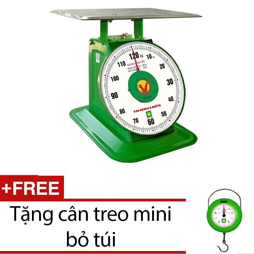 Cân đồng hồ lò xo 120kg Nhơn Hòa NHS-120-12