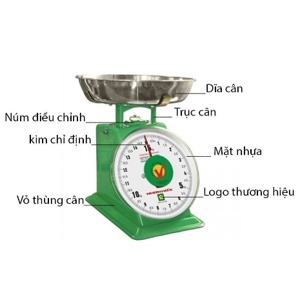 Cân đồng hồ lò xo Nhơn Hòa NHS-15 15kg