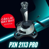 Cần lái máy bay PXN 2113 Thunder Pro Joystick cho máy tính PC cổng USB - Hỗ trợ WinXp / Win 10 / Win 11 - Có Rung