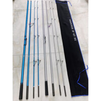 Cần lục 3K SPIN POWER SF 425 BX ( màu xanh ) khoen Fuji pat Jinbo tặng 1 ngọn