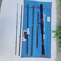 Cần lure 5+1 khúc DanCy độ cứng XH Khoen Fuji cao cấp