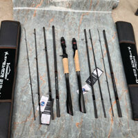 Cần Lure, cần câu  Du Lịch Cao Cấp 5 Khúc - VLing Long- siêu khoẻ