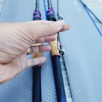 cần lure câu cá , cần câu lure JICHU thân cacbon xoắn toàn thân