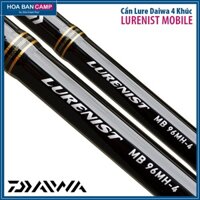 Cần Lure Daiwa Lurenist Mobile 22 | 4 Khúc - Khoen Fuji O-ring...