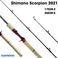 Cần lure máy ngang Shimano Scorpion 2021