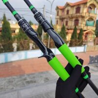 Cần Lure Rút Kastking Du Lịch Carbon 1m8 - 2m4 Ngọn 2Ly2, Tải Mồi 8-28g Pu chống xoắn cao cấp