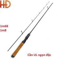 Cần lure UL cán giả gỗ 1.68m và 1.8m gfgfg