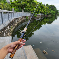 Cần lure UL cán gỗ cao cấp Bright Night - Kill Leuel ngọn 1ly