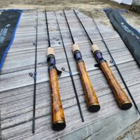 Cần Lure UL Cán Gỗ Cao Cấp Bright Night - Kill Leuel Size 1m68 1m8 1m98