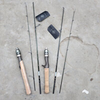 Cần lure UL Rollfish 3khúc F-Gang pat máy Fuji