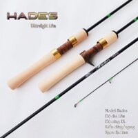 Cần Lure UL Utralight HADES Ngọn Đặc, dẻo 1m8