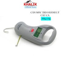 Cân móc treo điện tử nhà bếp KHALIK WH-A13 45kg/10gram - Cân dùng cho câu cá, có kèm thước dây