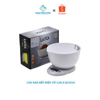 Cân Nhà Bếp Điện Tử, Cân Tiểu Ly Chính Hãng LAICA KS1016, Bảo Hành 1 Năm