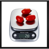Cân nhà bếp điện tử Giá Rẻ 5kg/0.1g Cân Định Lượng Dùng Làm Bánh (Tặng kèm 2 viên Pin)