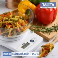 Cân nhà bếp TANITA KD-160 ( tặng kèm  tô nhựa) . Cân điện tử nhà bếp Tanita KD160.