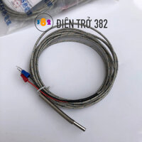 Can nhiệt. Dây cảm biến nhiệt can K phi 4 dài 15mm.Can Pt100 phi 4x 30mm dải đo -50- 450độ